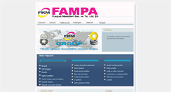 Desktop Screenshot of fampa.com.tr