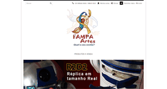Desktop Screenshot of fampa.com.br